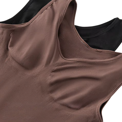 tissu doux et respirant body gainant string marcel shapewear effet seconde peau sculpte le ventre et la taille maison kali